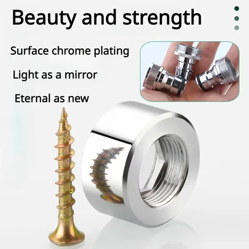 Faucet Adapter 16 18 20 22 24mm G3/4 G1/2 To M22 Connectors Kitchen Aerator Bubbler Water Purifier Adapter Faucet Extend Length Adapters
