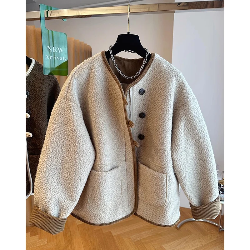 imitation-lamb-wool-padded-cotton-padded-jacket-coat-women's-2023-new-winter-loose-warm-cotton-padded-clothes