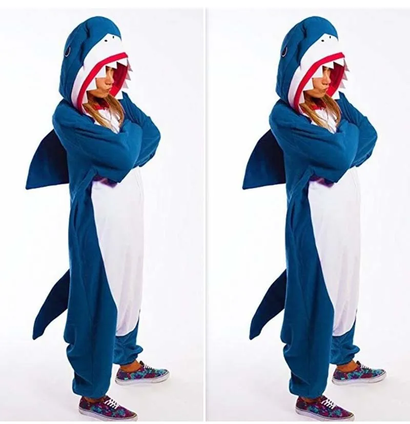 

New adult children's shark costume Halloween party adult shark cos costume kindergarten school activity stage performance