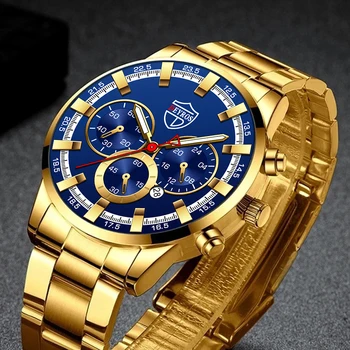 Moda męska luksusowe zegarki męskie sportowe męskie zegarki kwarcowe męskie zegarki męskie Business Casual zegarki męskie zegarki męskie tanie i dobre opinie CN (pochodzenie) GENUINE LEATHER Zestaw akcesoriów 6666