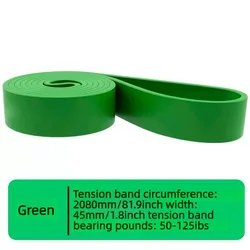 Versatile Resistance Bands Set for Strength Training - 7 - Level Pull - Up Assistance and Stretch Bands for Full - Body Workouts (Green 125 LBS)