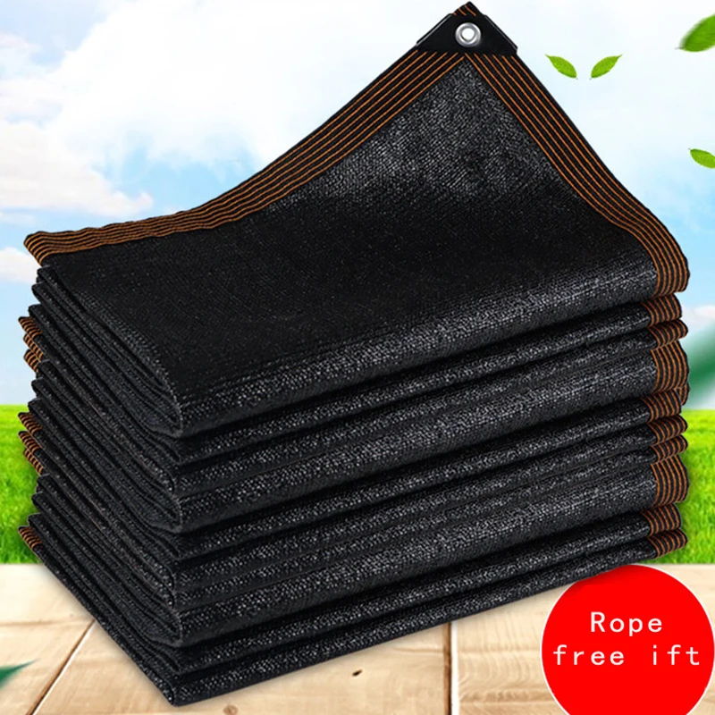 Sunshade Net Various Size HDPE Shade With Hang Hole For Camping Garden Greenhouse Car Roof Shade Cover Awning