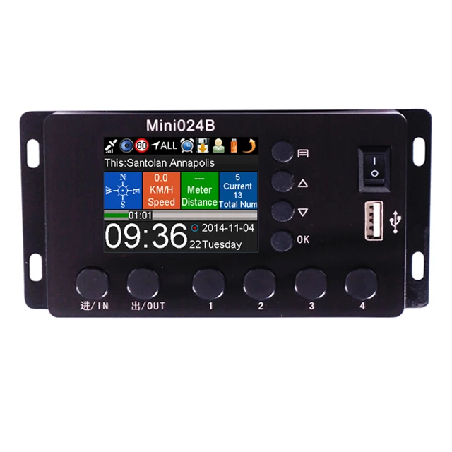 Bus Station auto announcer reporter system