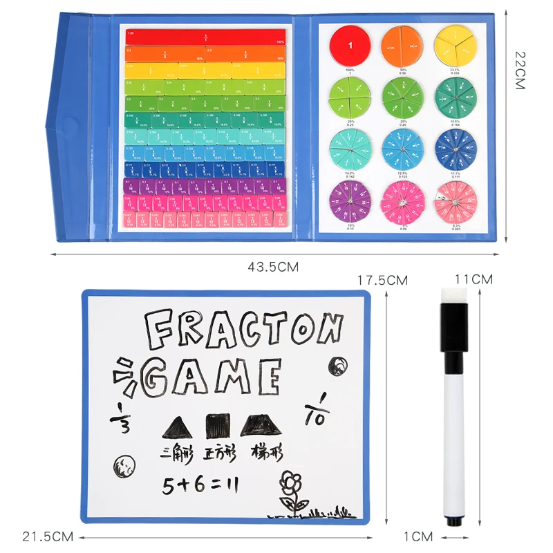 Montessori Magnetic Learning Math Puzzles Toys for Children Wooden Book Set Kids Arithmetic Educational Toys Teaching Aids puzzle toys wooden puzzles wooden toys magnetic puzzle toys