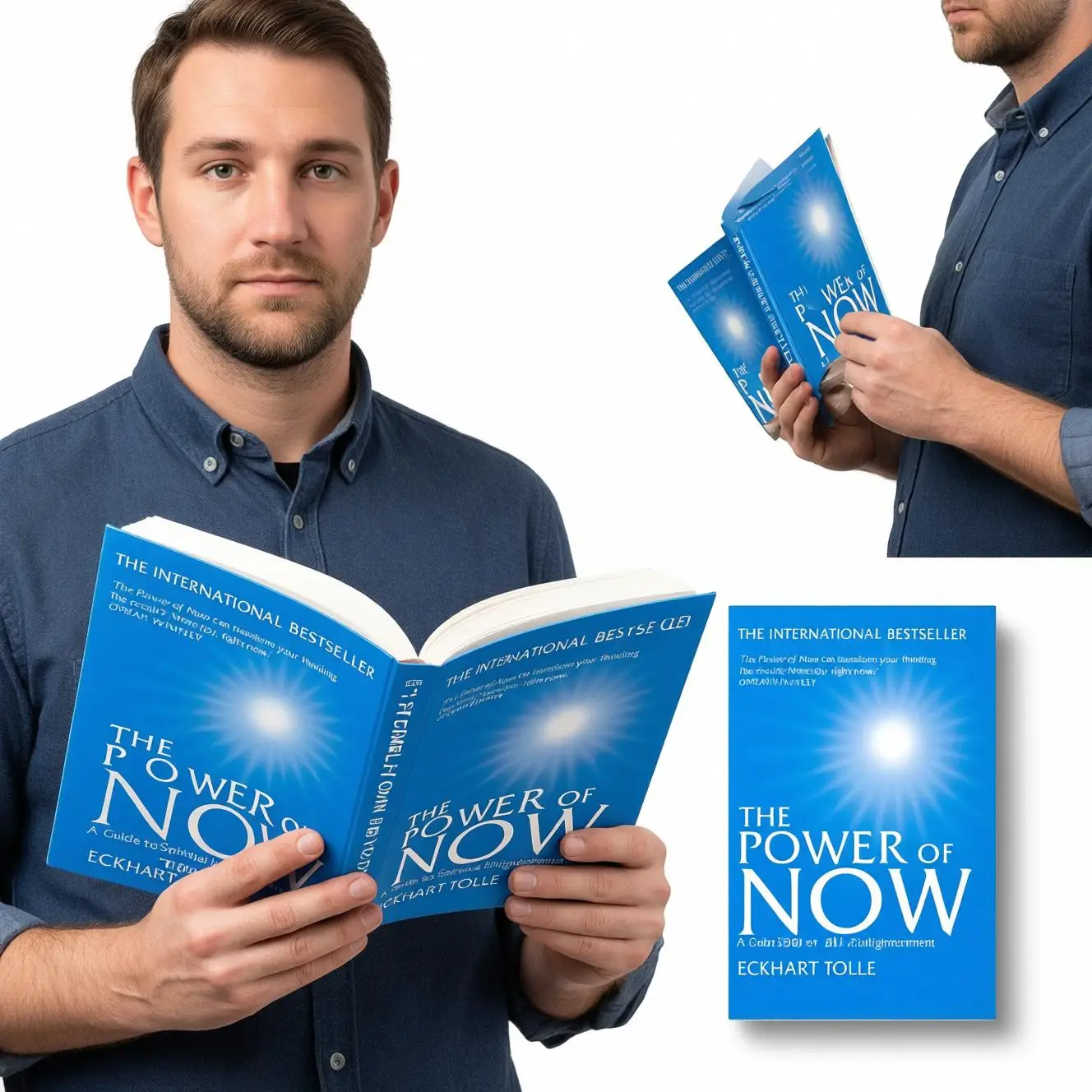 2026 Eckhart Tolle's English book guide to the new present power and spiritual enlightenment книги libro english books 1