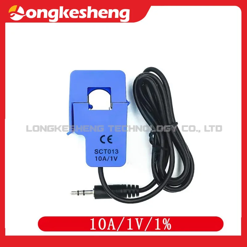 SCT-013-000 30A 50A/60A/15A 100A 50MA 5A 10A 20A 1V 1% SCT013 비침습형 분할 코어 전류 변환기 AC 전류 센서