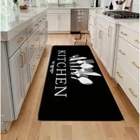 Soft Kitchen Carpet Soft Floor Mat Running Carpet Living Room Bedroom Carpet Kitchen Corridor Bathroom Washing Machine Carpet 3