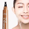 Microblading Eyebrow Pen Waterproof Fork Tip Eyebrow Tattoo Pencil Long Lasting Professional Fine Sketch Liquid Eye Brow Pencil 5