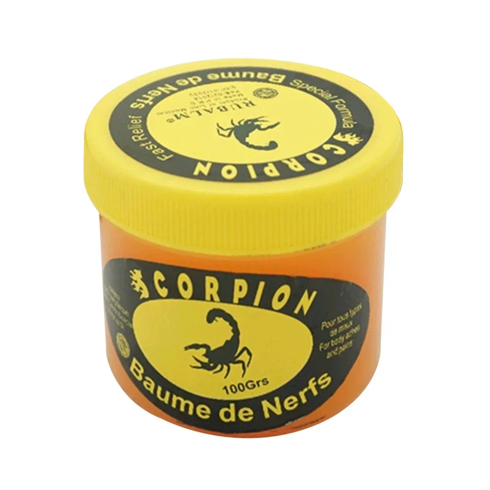 30g Ointment Scorpion Peppermint Cream Rheumatism Low Back Pain Sciatica Bruises Cramps Relieves Muscle Fatigue nail fungus remover pain analgesic cream