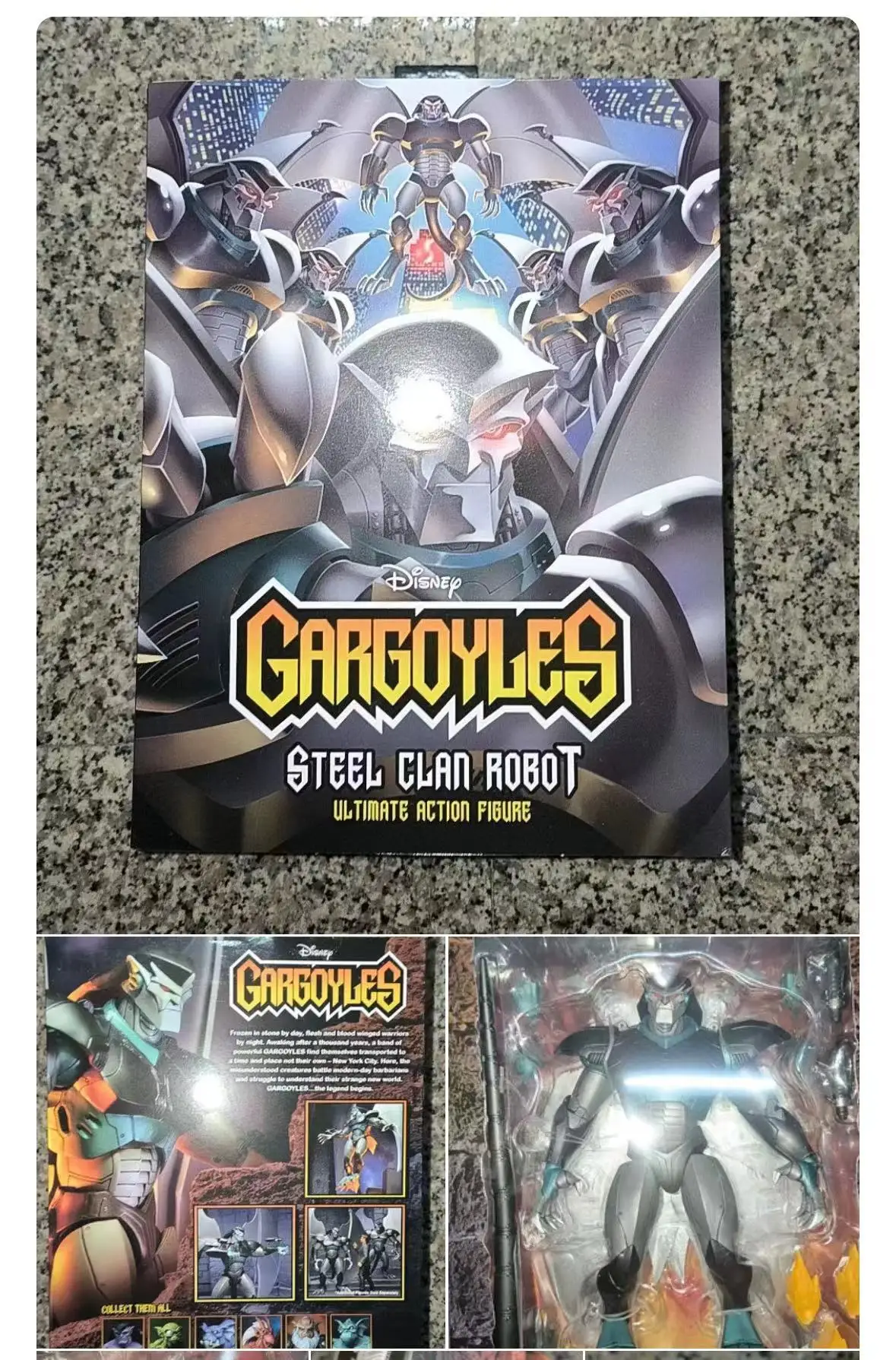 NECA Ultimate Action Figure - Steel Clan Robot (Gargoyles), Disney, Neuve