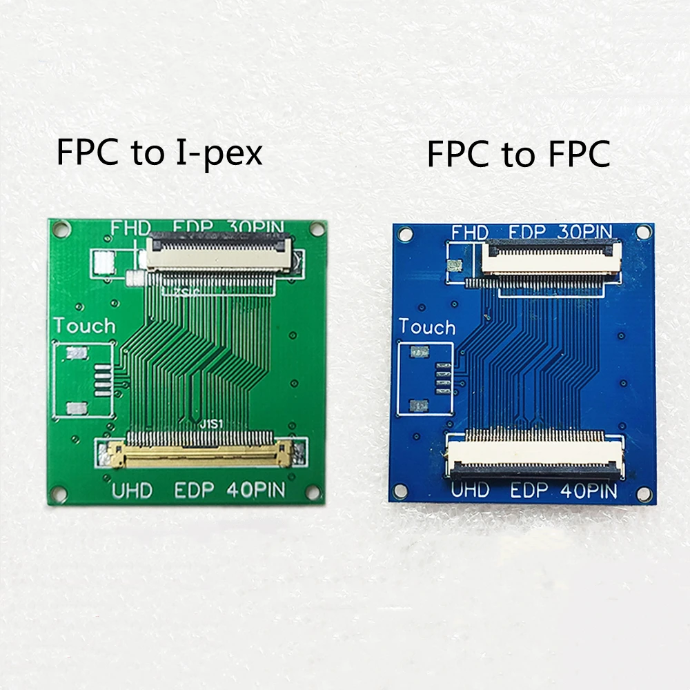 Плата драйвера EDP I-pex 40pin к ffc/fpc 30pin плата адаптера с 4 полосами на 2 полосы ноутбук 4k