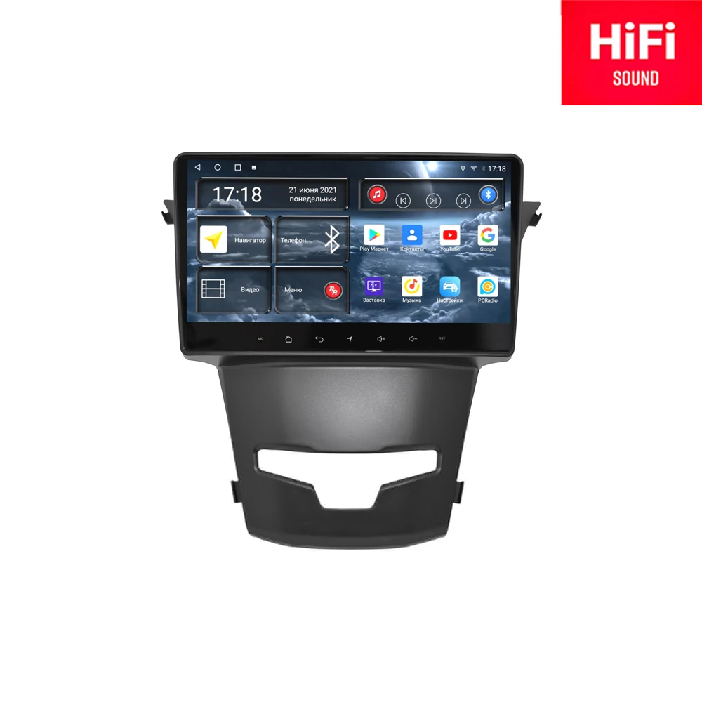 

Car DVD car radio redpower 75096 HiFi for Ssangyong Actyon 2 generation, restyled (10.2013-01.2021) radio DSP Android