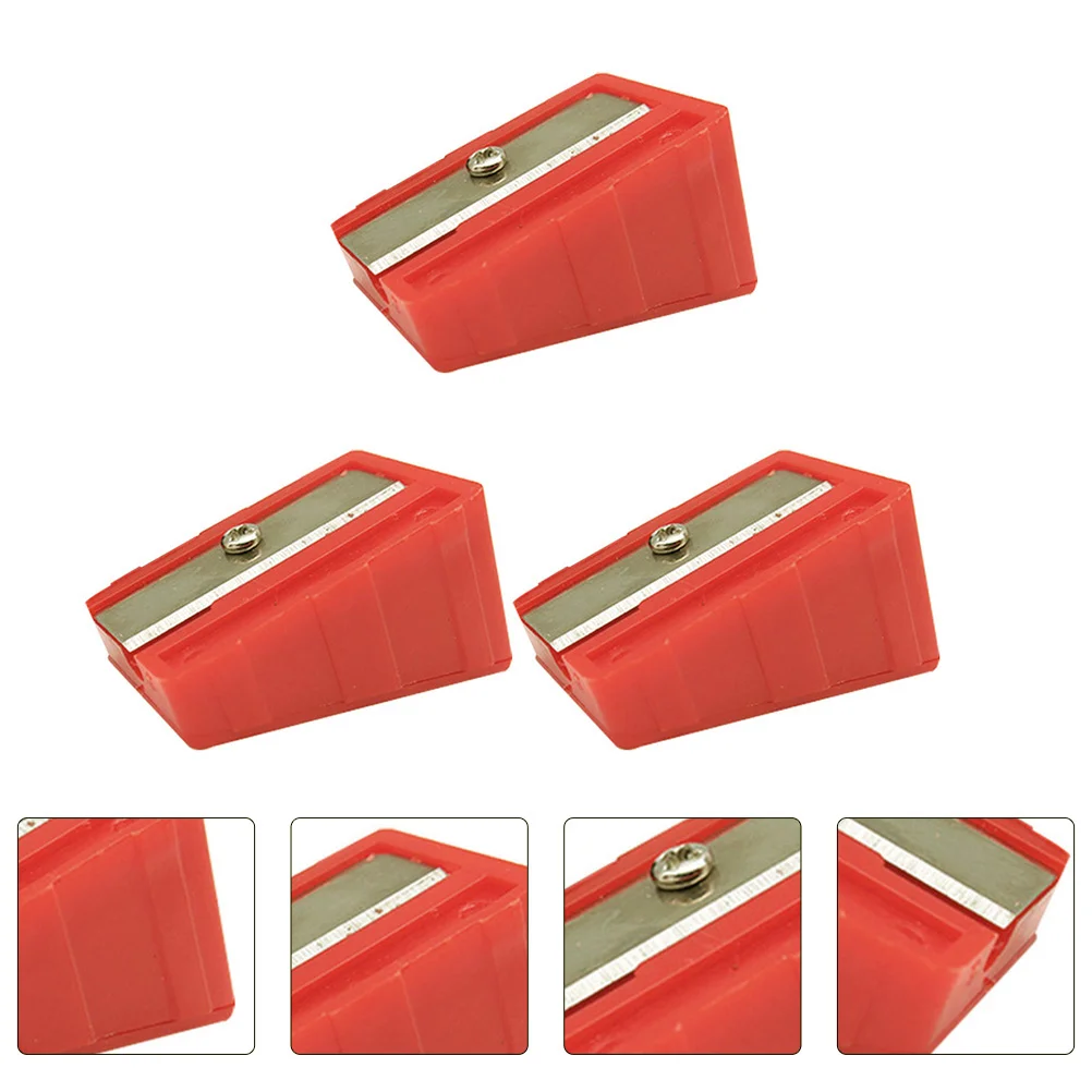 3Pcs Billiard Cue Accessories Trimmer Billiards Cue Tip Sharpener Billiards Tip Repair Supplies Sharpener
