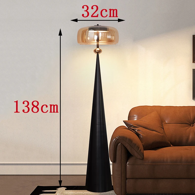 Lampadaire en situation dans un intérieur