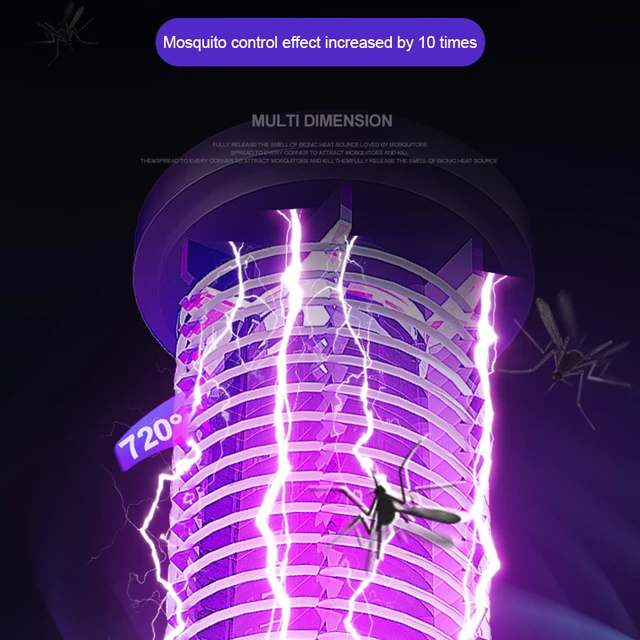 Newest Mosquito Killer Lamp Mute Insect Repellent Radiationless ...