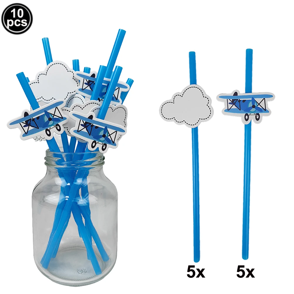 Aviation Adventure Birthday Party Supplies - Airplane Themed Plates & Napkins