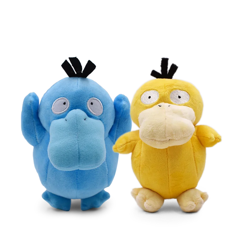 

Блестящие плюшевые игрушки Psyduck, Покемон, стоячие набивные куклы, мультяшный милый подарок на день рождения, Рождество для детей, коллекция друзей