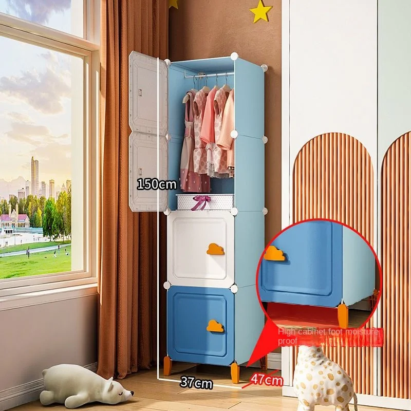 Modern Household Wardrobe Bedroom Furniture Organizer Rack