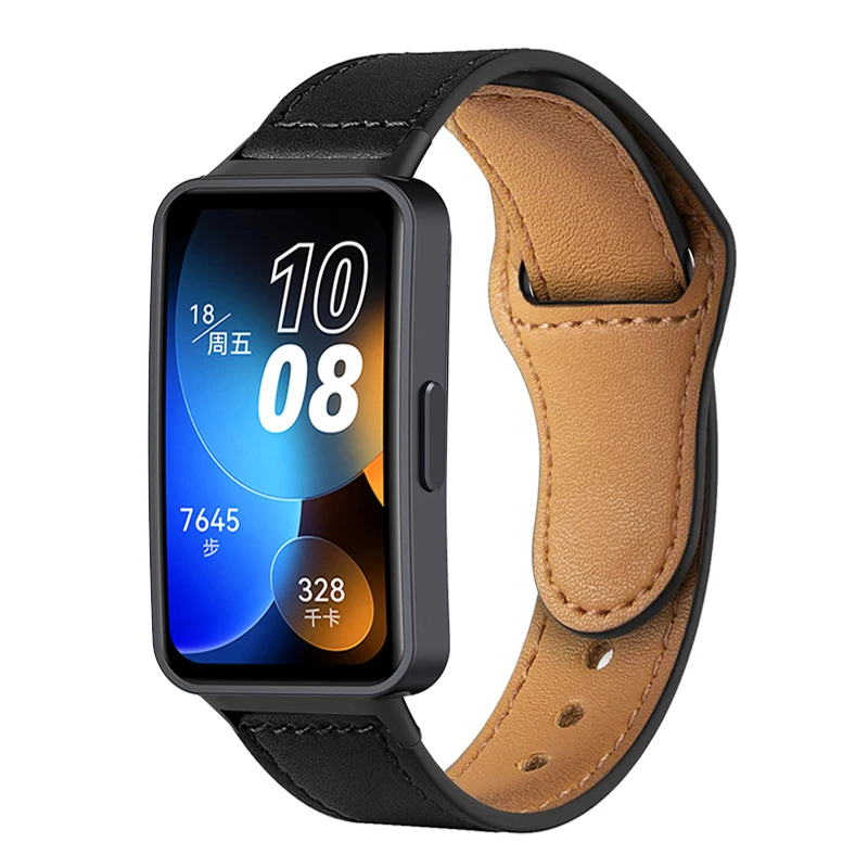 

Leather Strap For Huawei Band 8 Watch Accessories Wristband Belt For huawei band 7 6 Pro Bracelet Correa For Honor band 6 7 Band