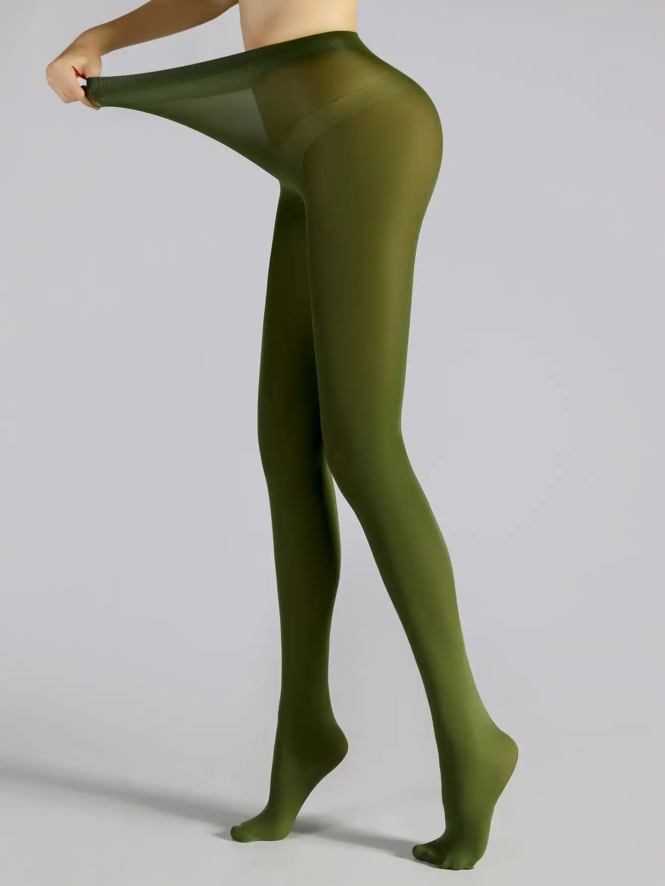 Women's 80D Velvet High Elastic Tights Pantyhose Large Size Spring Summer Autumn Daily Party Wear