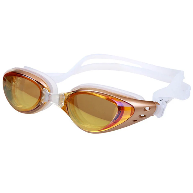 Swimming Goggles Swim Eyewear Anti-fog Waterproof Swim Cap Earplug Equipment for Men Women Kids Adult Pool Glasses 5