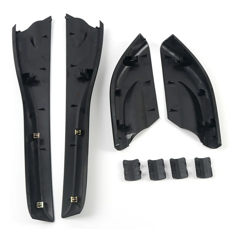 Car Exterior Parts 8Pcs/Set Car Roof Rack Protection Cover Fit For Hyundai Tucson 2004 2005 2006 2007 2008 Car Accessories Roof Rail Rack Leg Cover
