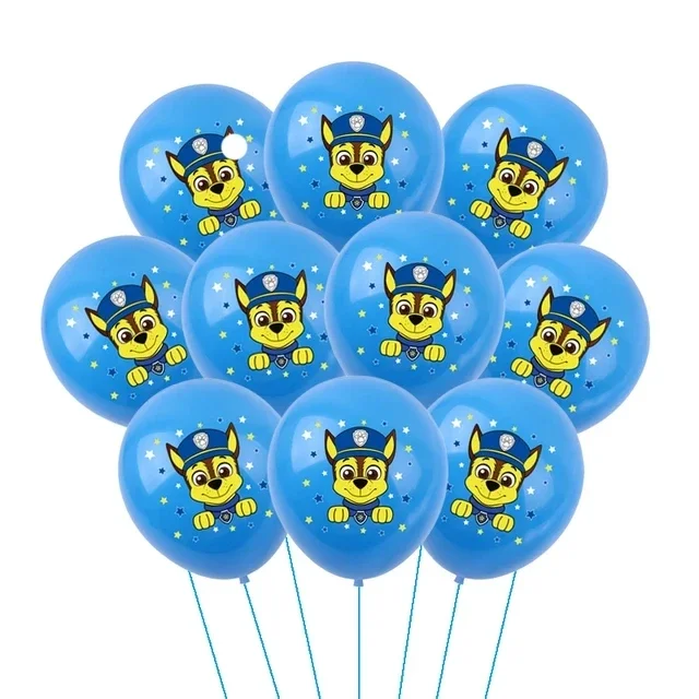 Paw Dog Patrol Cartoon Balloons for Kids' Parties & Celebrations