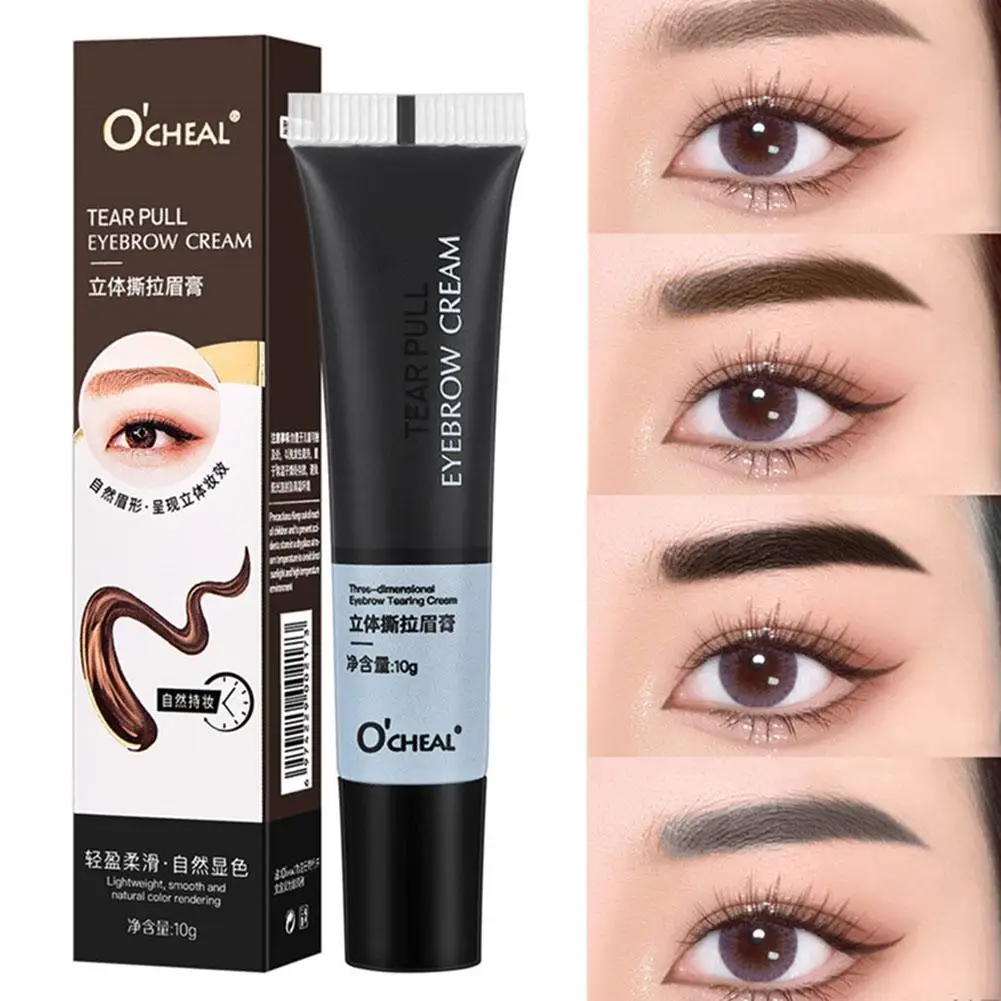 

15-Minute Fast Henna Eyelash Eyebrow Dye Tint Professional Eyelash Eyebrows Kit Easy Tint Dye Tint Permanent Dye Semi Makeu J9T2