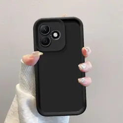 Shockproof Matte Back Cover with Skin Feel - Enhanced Protection Case - OPPO A5 Pro 4G (Tyjt black)
