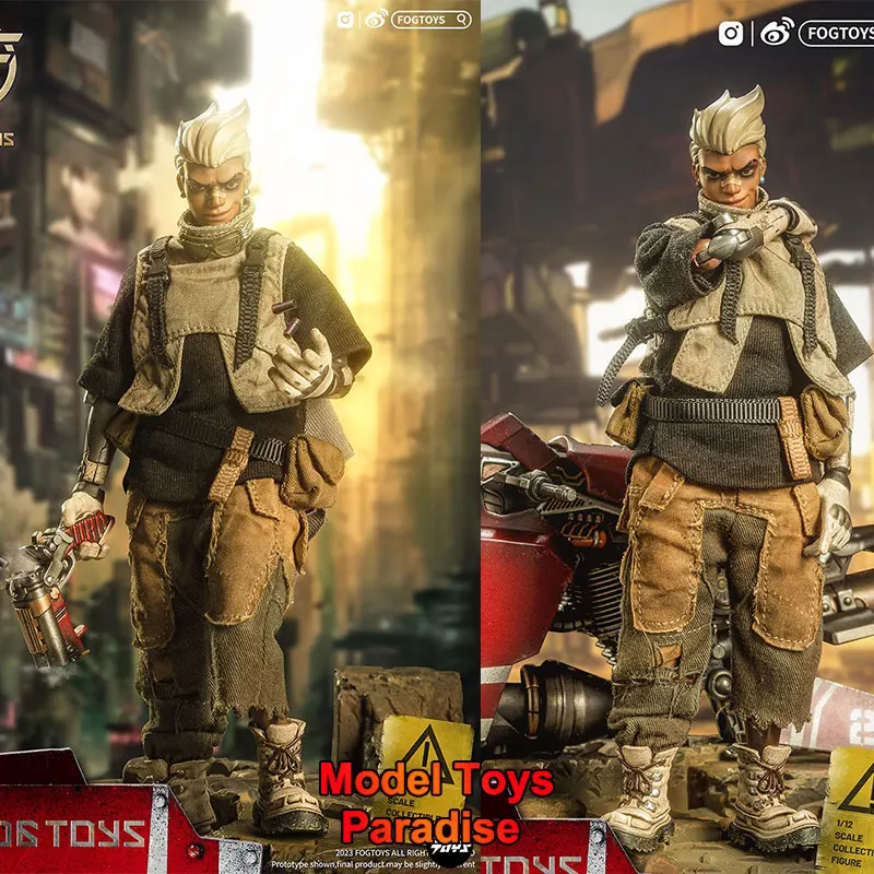 FOGTOYS1/12フィギュア pocket artシリーズ PA007 メカニック フィオナ 1/12スケール