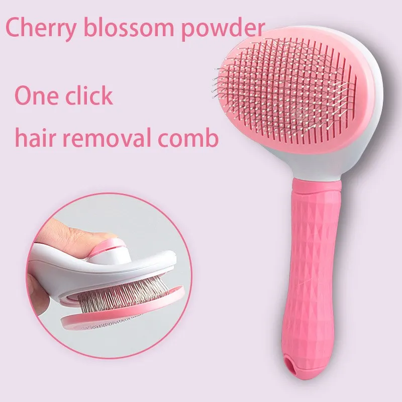 Brosse De Toilettage Pour Chiot/chien - Lisse - Revêtement Corail - Grande Taille - NEUF