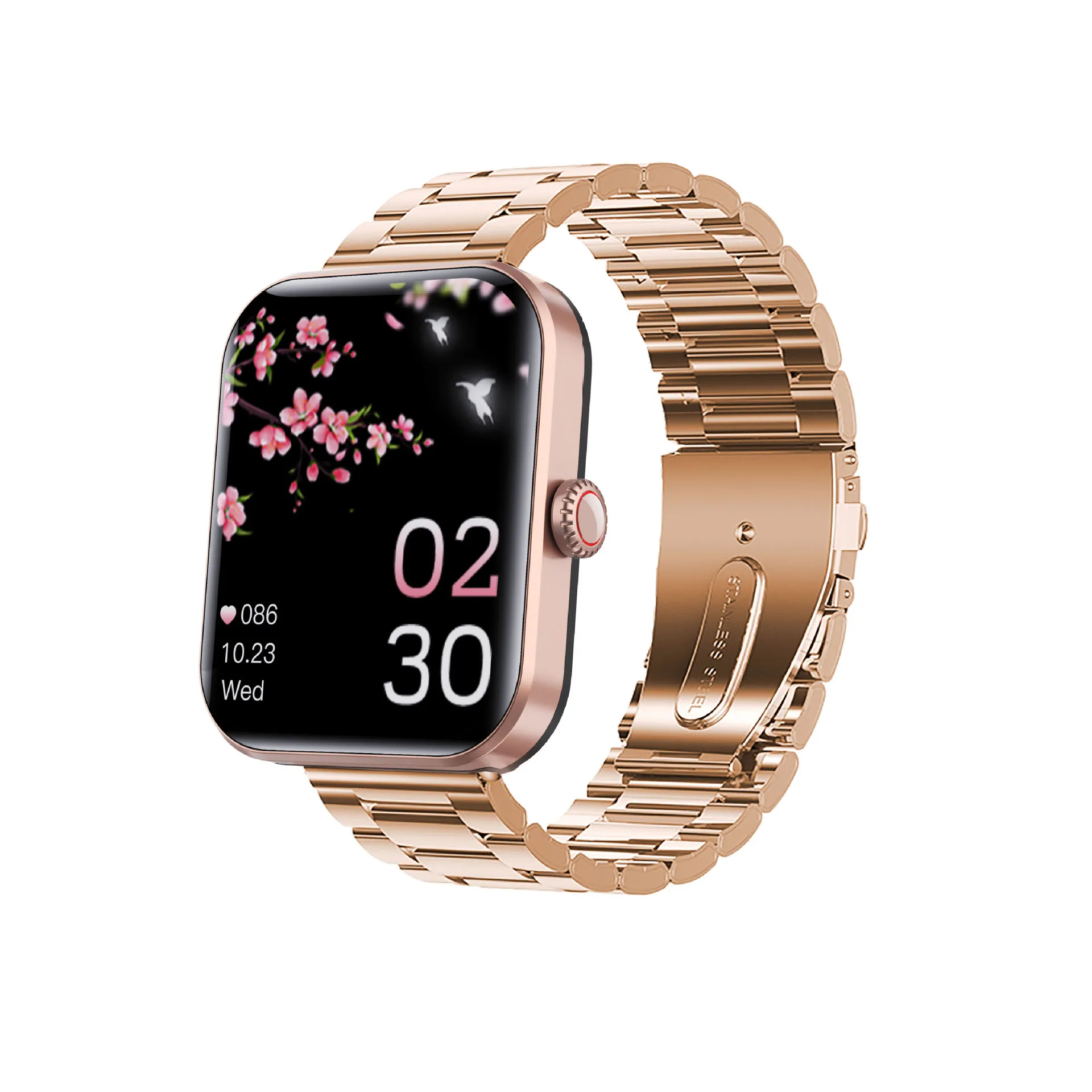 Steel belt pink