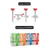 4 PCS Golf 10 Degrees Plastic Ball Tees Increase the Distance Speed More Resistant to Play 2