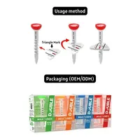 4 PCS Golf 10 Degrees Plastic Ball Tees Increase the Distance Speed More Resistant to Play 2
