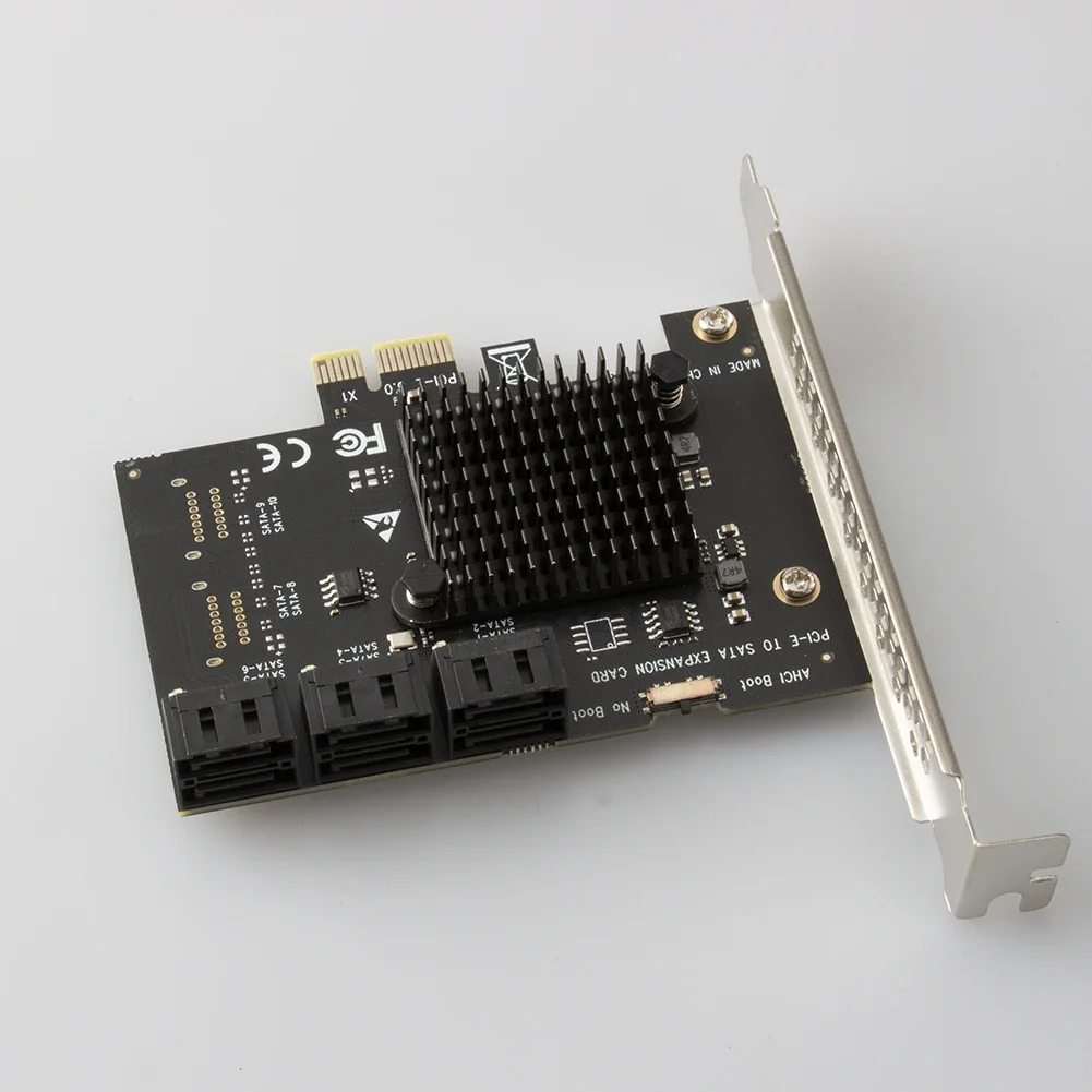 SA3112J PCIE Adapter 2/6/12/16/20 Port PCI-Express X1 to SATA 3.0 Expansion Card 6Gbps High Speed Add On Card w/ PCI-E X4 X8 X16 pcie adapter card pcie expansion card
