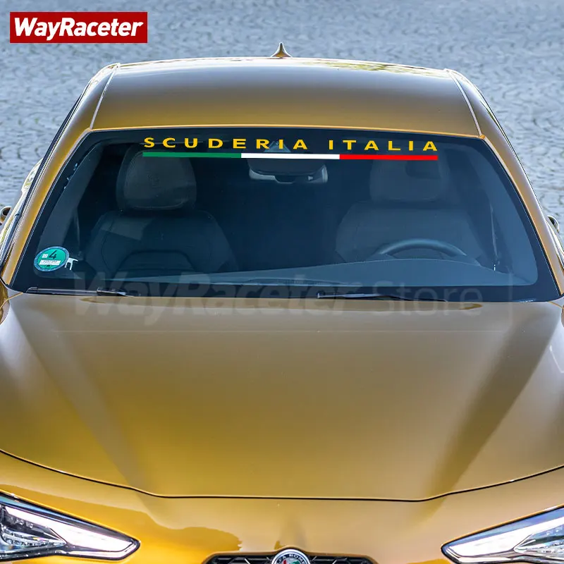 HENGYUESHANG Emblemi per auto, decorazioni universali, compatibili con Alfa Romeo 4C 147 156 166 159 Giulietta Giulia Spider GT Stelvio accessori (stile nero