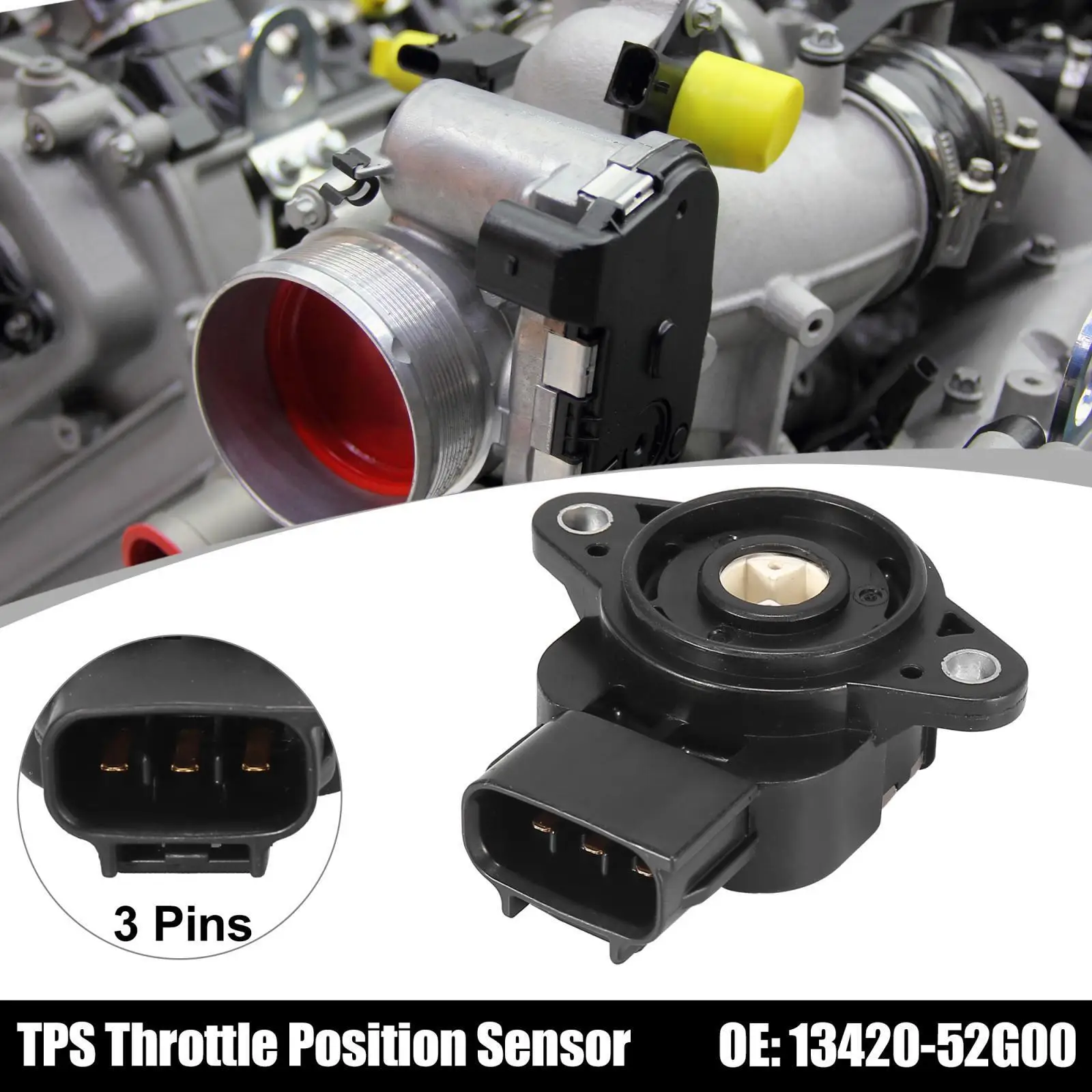 

Датчик положения дроссельной заслонки 13420-52G00 198500-1131 для Suzuki, Toyota, Pontiac, Chevrolet