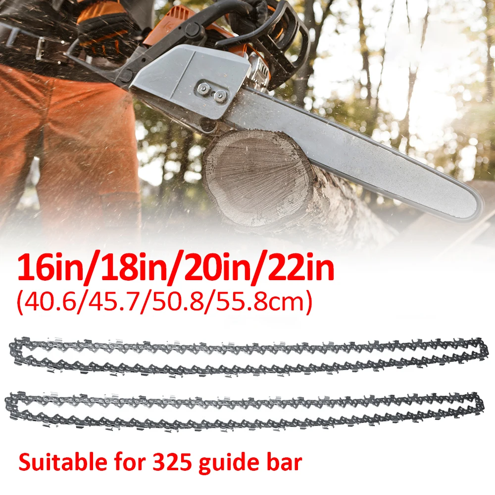 16/18/22inch Mini Steel Chainsaw Chain Electric Chain Saw Accessory Replacement For Cordless Pruning Saws Cutting Tools