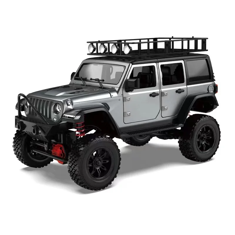 1/12 MN-128 RC Off-Road Climbing Car 2.4G 4WD Climbing Buggy With Led Light All Terrain Off-Road Truck Toys 3