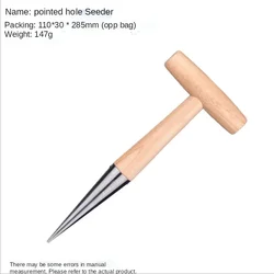 Versatile Gardening Seeder and Transplanter Tool for Flowers, Seedlings, and Vegetables (Seeder)