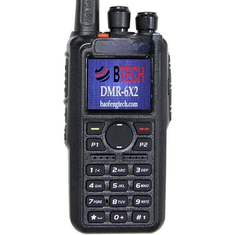 

DMR-6X2 DMR и аналоговая Двухдиапазонная Двусторонняя радиосвязь-7 Вт VHF/UHF (136-174 МГц и 400-480 МГц) шифрование AES256, GPS
