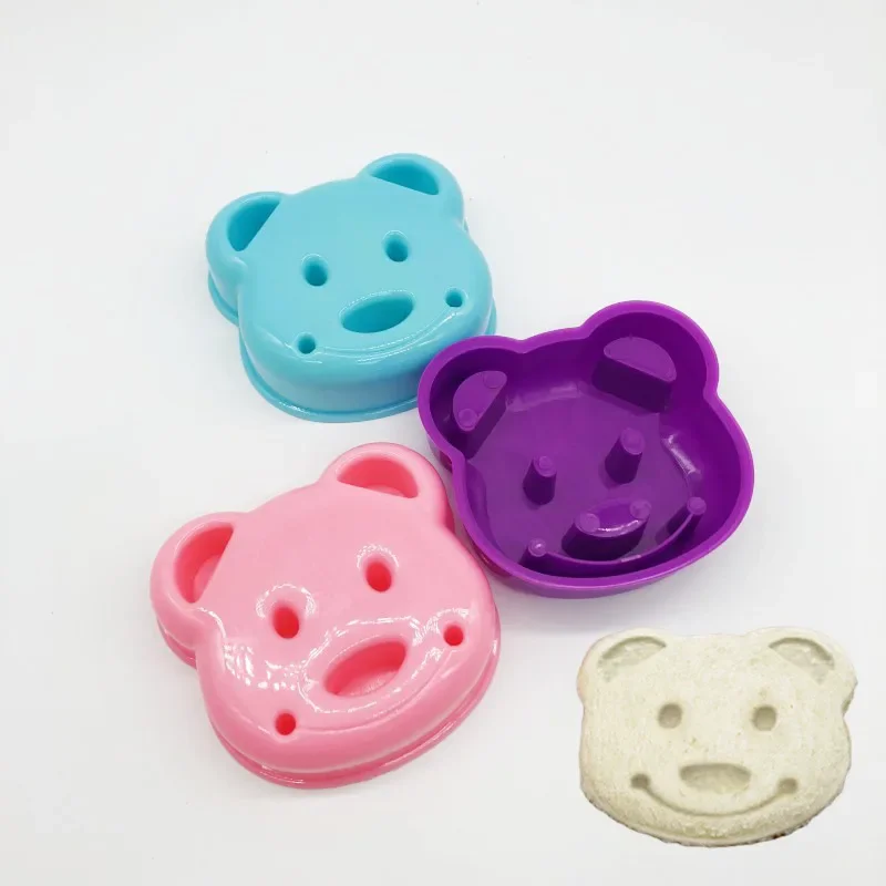Sandwich Mould Bear Shaped Bread Mold Cake Biscuit Embossing Device Baking Pastry Tools Kitchen Accessories Crust Cookie Cutter
