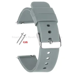Cinturino per orologio in silicone morbido versatile con rilascio rapido