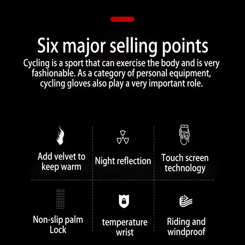 Gants pêche hiver waterproof hommes femmes vélo chauds anti-dérapants écran tactile deux doigts