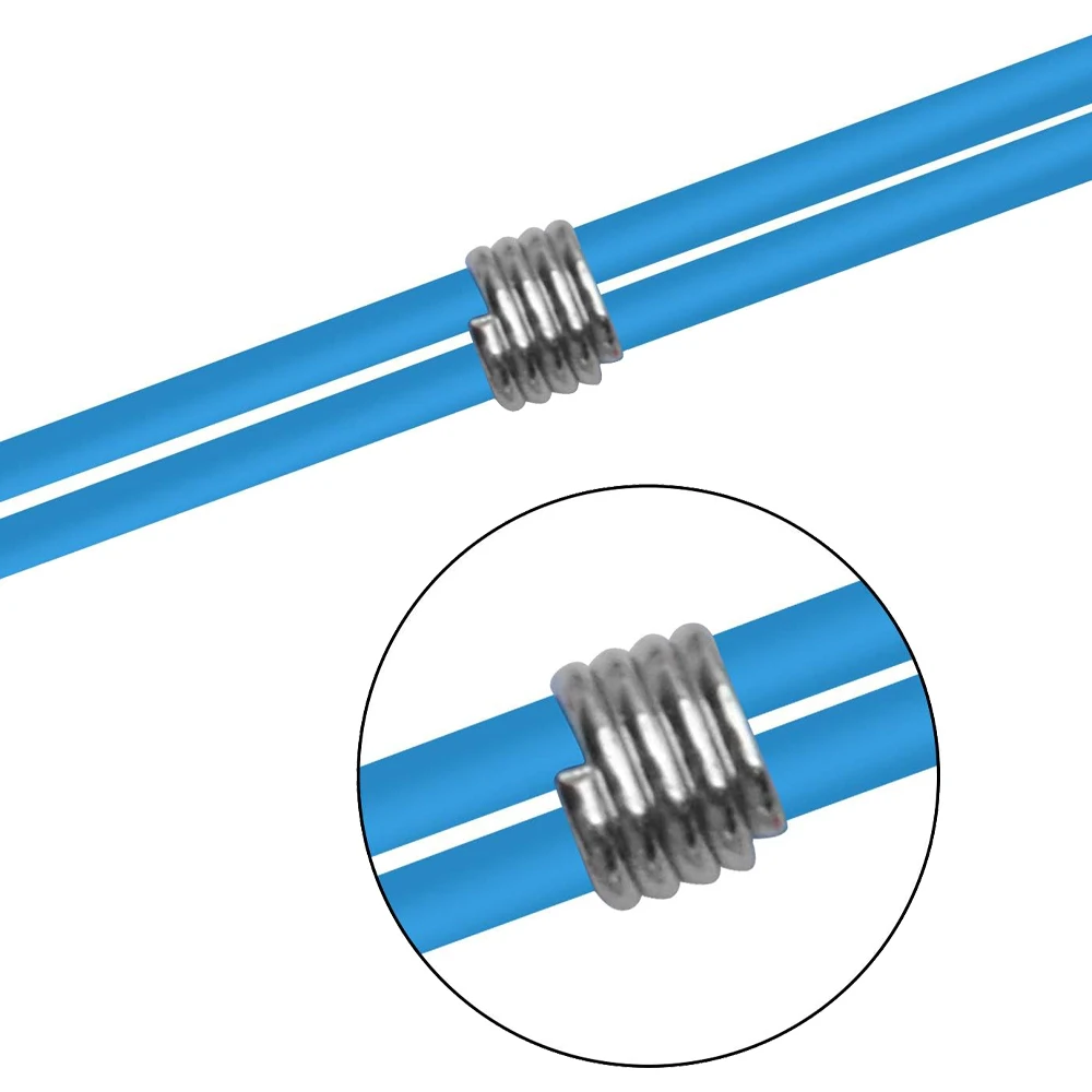 50 stücke verstellbare Gummi-Brillen-Loop-End-Anschlüsse für Anti-Rutsch-Brillen halter Halskette Kette Schmuck herstellung Lieferungen – Detail 2