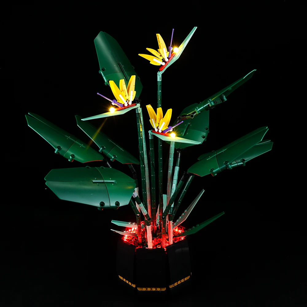 LED Licht Kit Für Creator Expert 10289 Vogel von Paradise Bouquet DIY Licht Spielzeug Set (Nicht Enthalten Bausteine) – Detail 7