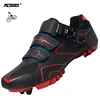 Mountain Bike Shoes Mens Cycling Shoes MTB Shoes Quick Ratchet Buckle Compatible with SPD System Pedal for Indoor and Outdoor Mo 1