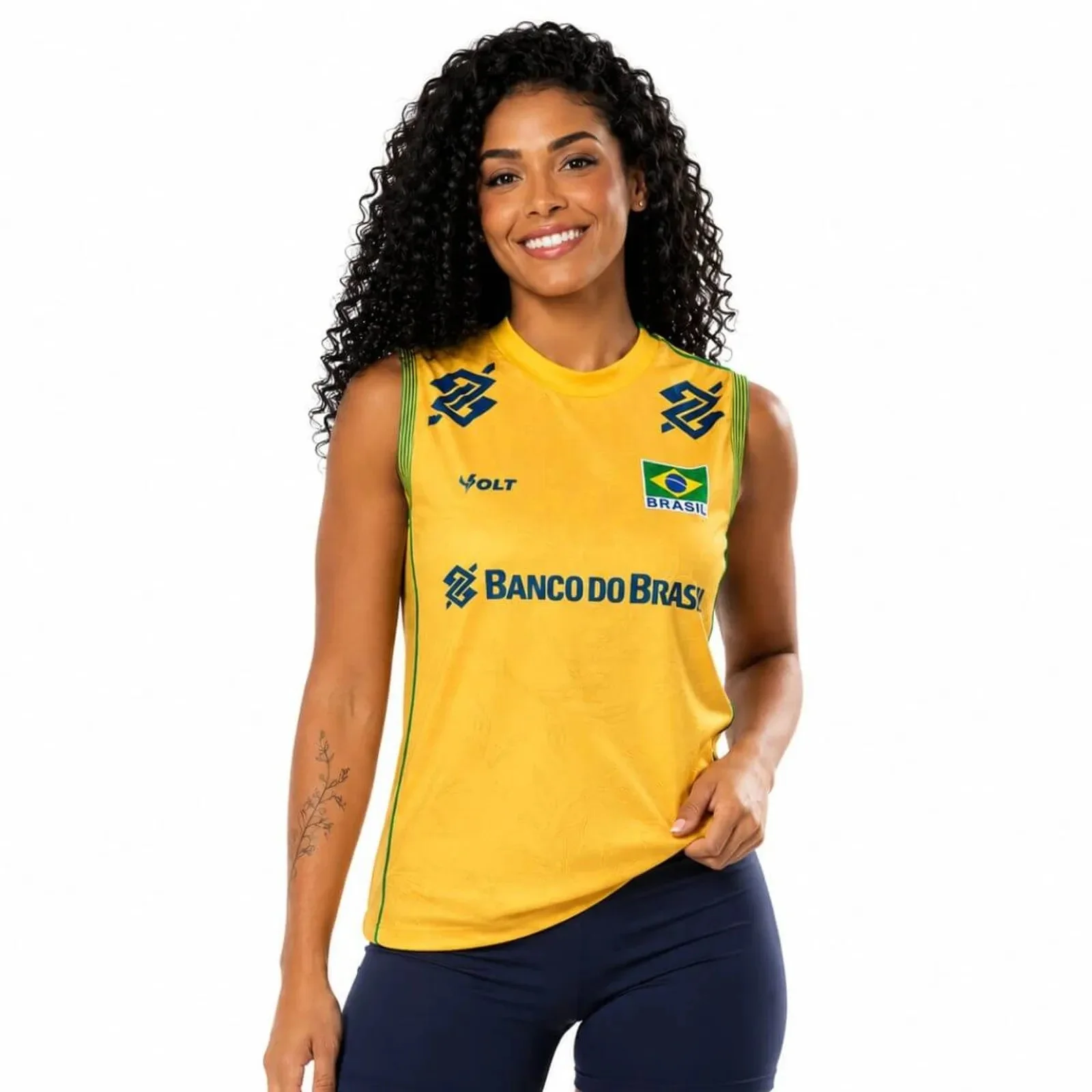 Übergroßes Brasilien-Volleyball-Tanktop für Damen und Herren, Atmungsaktives Sportliches Ärmelloses Trikot, Y2K Streetwear Sport-Freizeitshirt
