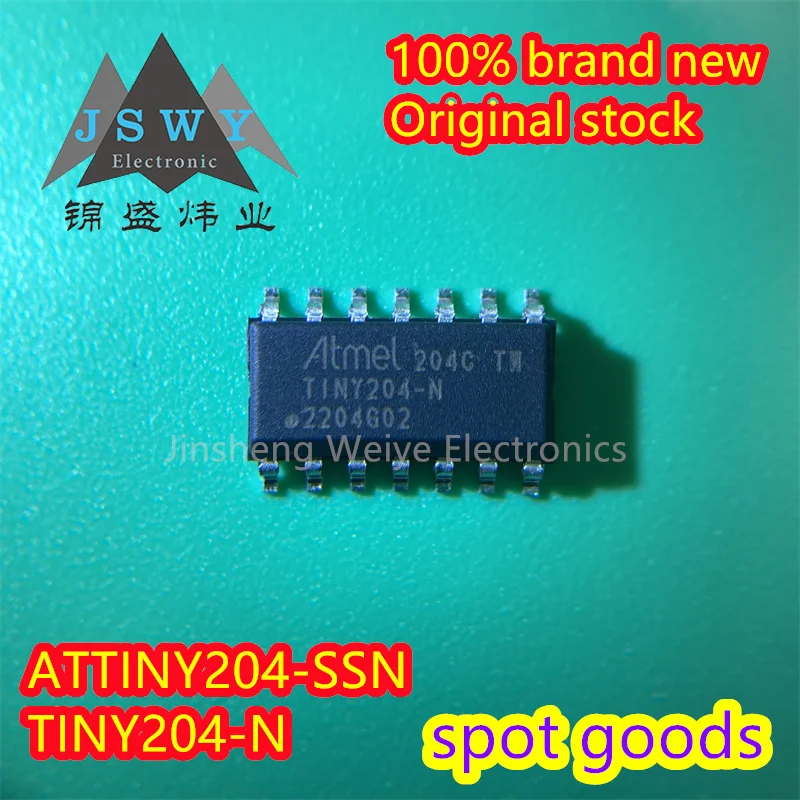 

(1/5pieces) ATTINY204-SSN ATTINY204-SSNR ATTINY204 TINY204-N SOIC14 8-bit microcontroller IC 100% brand new electronics