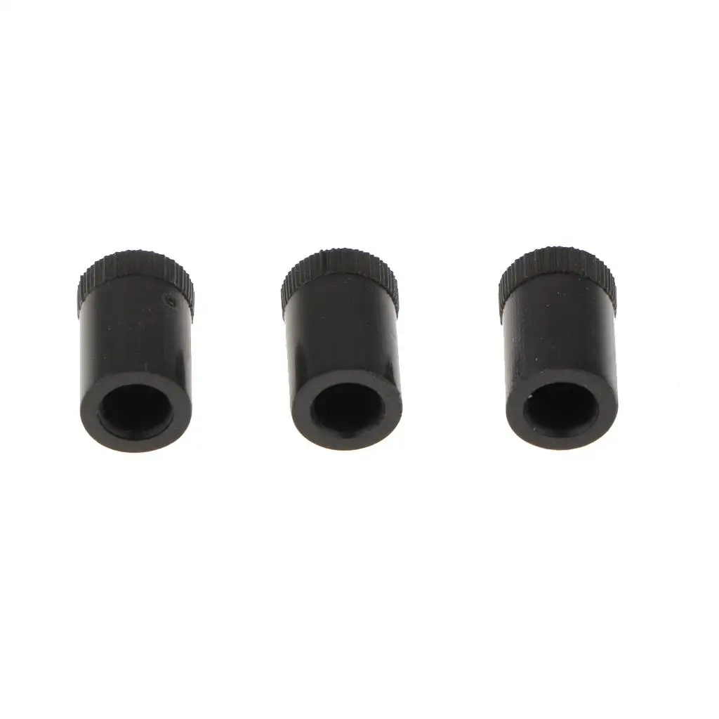 3 Pieces Equipment Power Radio Volume Control Loudspeaker Knob